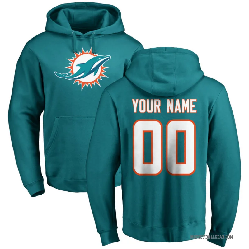 Custom Hoodie | Authentic Miami Dolphins Custom Hoodies - Dolphins Store