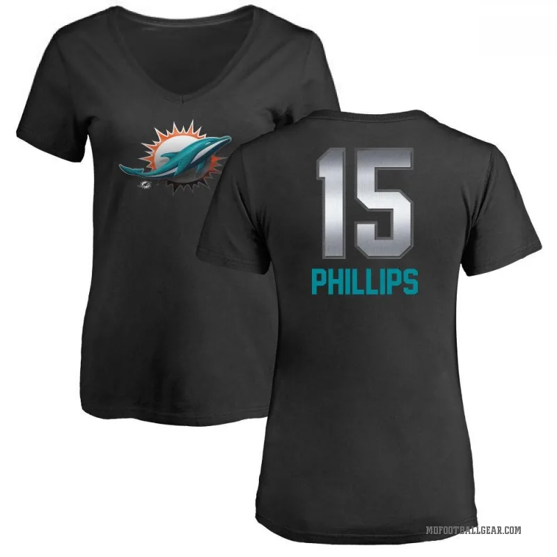 Noah Igbinoghene Miami Dolphins Men's Black by Midnight Mascot T-Shirt 