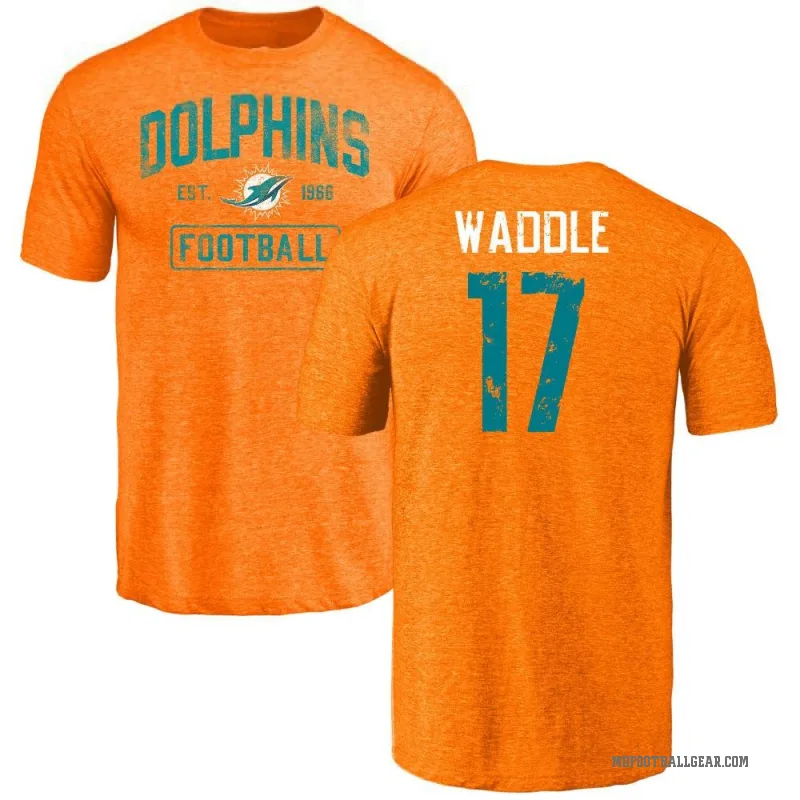 Men's Jevon Holland Miami Dolphins Backer T-Shirt - Ash